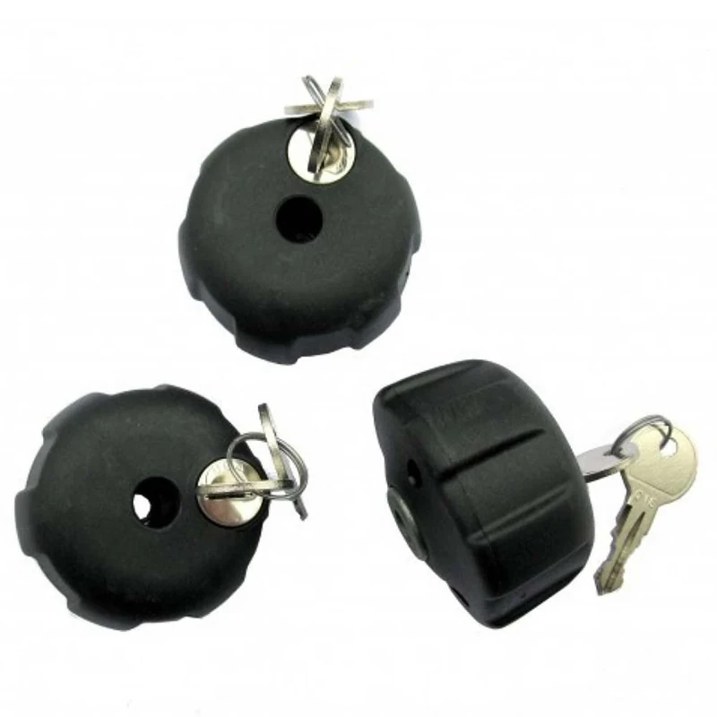 PERUZZO ANTI-THEFT KNOB 3-PIECE KIT FOR CAR CYCLE RACK