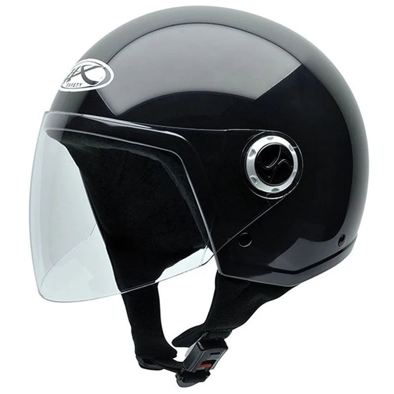 NZI Homologado Motorcycle Helmet Shield, Black, 55-56