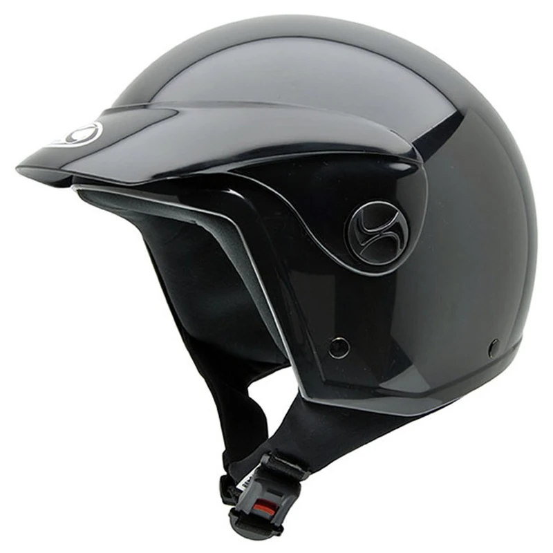 NZI Homologado Motorcycle Helmet Peak, Black, 55-56