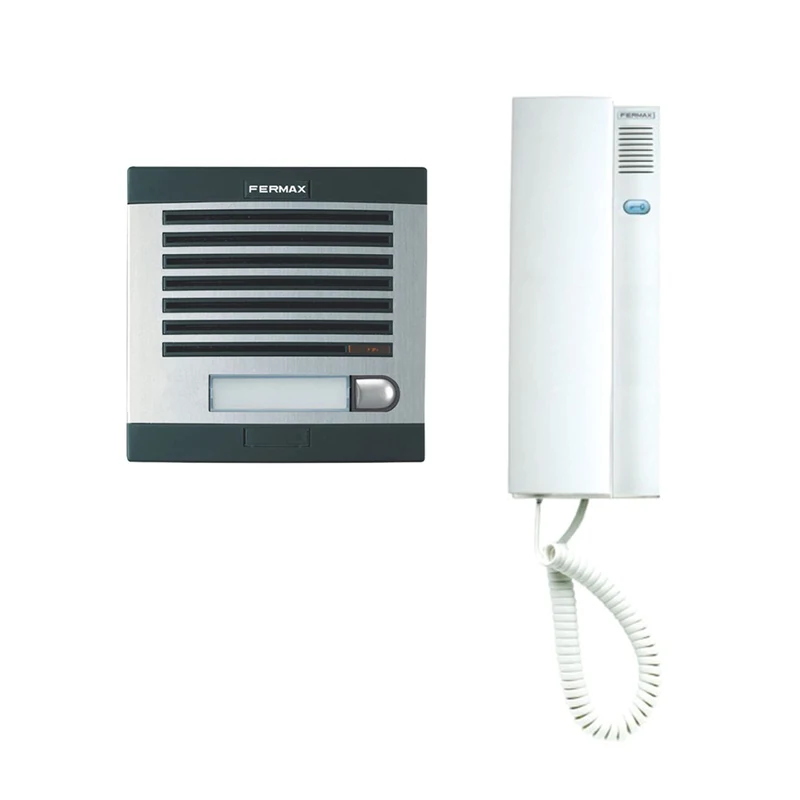 Fermax 6201 – Automatic Intercom Kit, 1 Line, Grey and Black