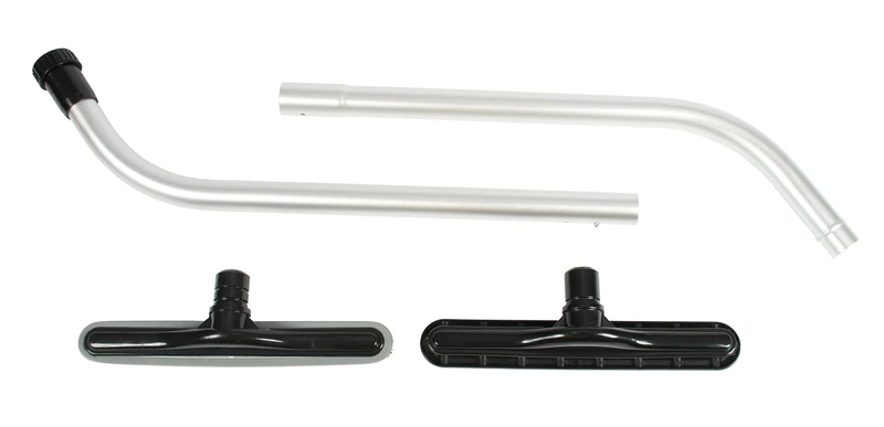 Cen-Tec Systems Commercial Cleaning Aluminum Vacuum Tools, 14-Inch, Silver, Kit w/ 2-Piece S-Wand
