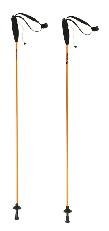 Ferrino Eiger Unisex Trekking Poles, Orange, 125 cm