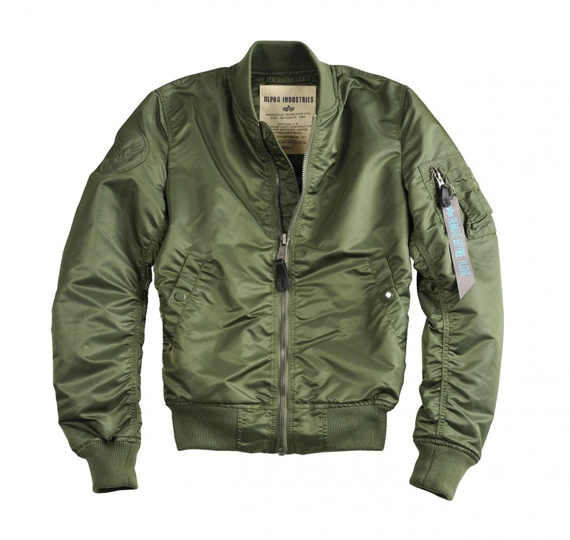 ALPHA INDUSTRIES Women's MA-1 VF LW Wmn Jacket, sage-Green, M