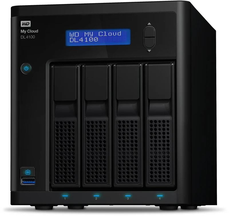 WD My Cloud Business Series DL4100 16 TB (4 x 4 TB) Pre-configured 4-Bay NAS with WD Red drives