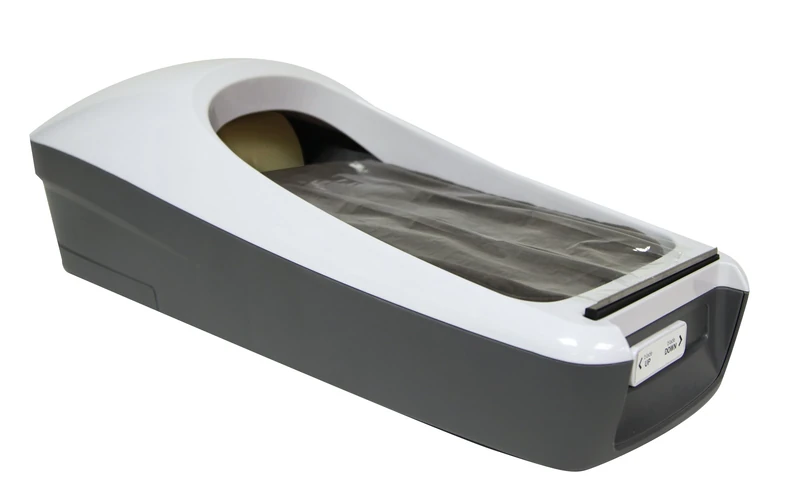 Trimaco 54710AMZ 54710 Floor Guard/Shoe Cover, 8-3/8 in W X 11-6/8 in H X 26-1/2 in D, Abs Plastic, White, Starter kit - Image 1