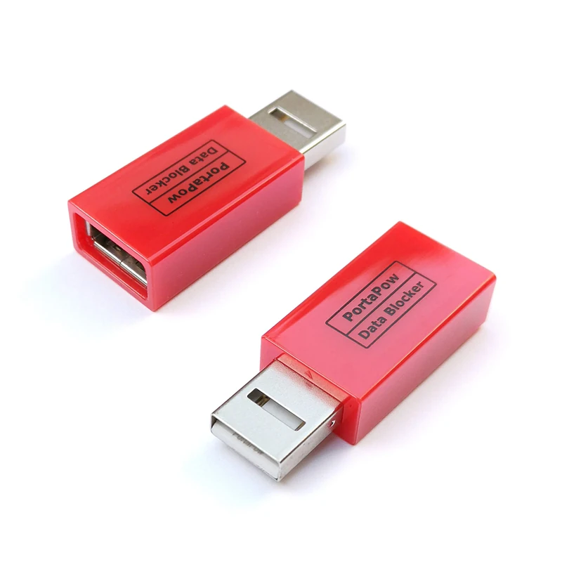 PortaPow 3rd Gen Data Blocker (Pack of 2) - Protect Against Juice Jacking - Image 1