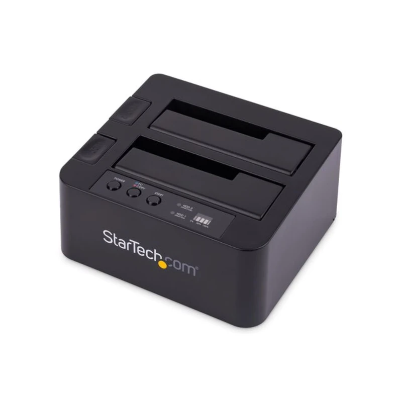 StarTech.com Dual-Bay USB 3.0 to SATA and IDE Hard Drive Docking Station, USB Hard Drive Dock, External 2.5/3.5" SATA III / IDE, SSD/HDD Docking Station, Hot-Swap Drive Bays, Top-Loading (UNIDOCKU33)