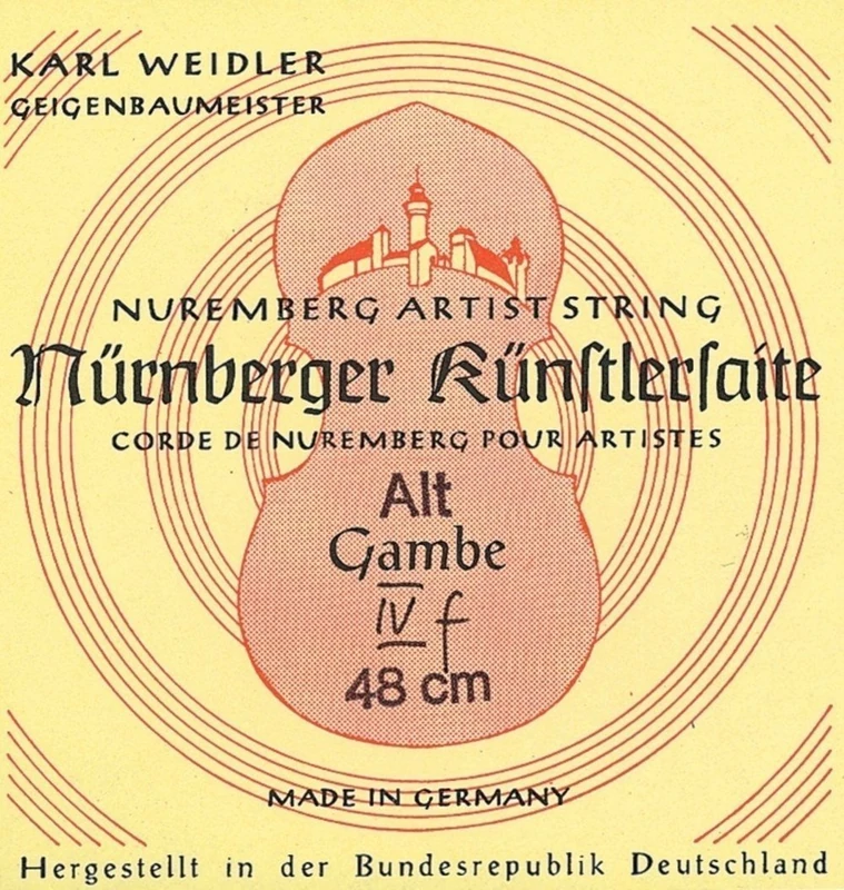 Savarez viola da gamba strings D6 vers. wound BFA854