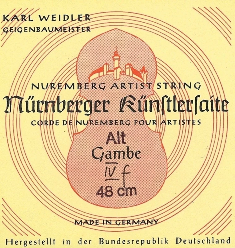 Savarez Gamba Strings A7 Vers. wound BFA1474