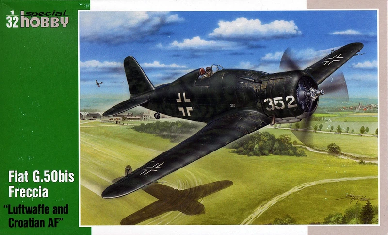 Special Hobby 1/32 Fiat G.50bis Luftwaffe and Croatian AF # 32058