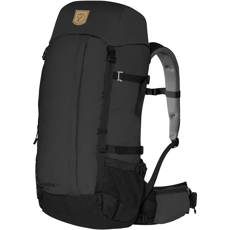 Fjällräven Kaipak Outdoor Hiking Rucksack available in Steingrau - 65 x 32 x 27 cm