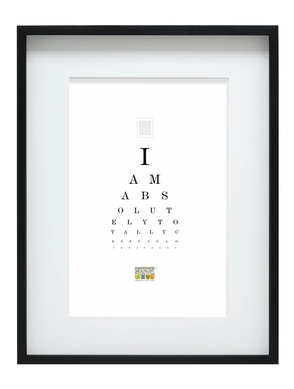 Deknudt Frames S223K2 30x40 Photoframe black wood
