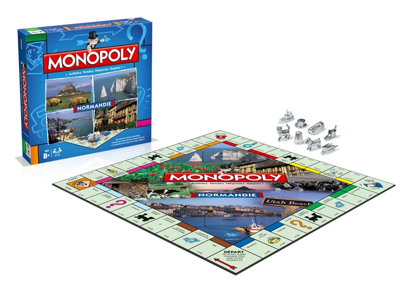 Winning Moves MONOPOLY NORMANDIE - Classic Board Game