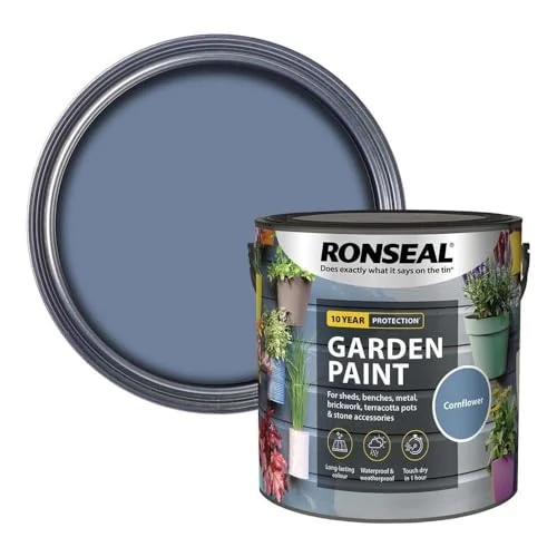 Ronseal RSLGPBR750 GPBR750 Garden Paint Beetroot 750ml, 750 ml