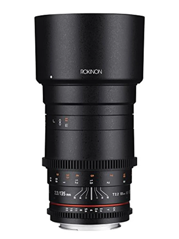 Rokinon Cine DS 135mm T2.2 ED UMC Telephoto Cine Lens for Nikon Digital SLR Cameras