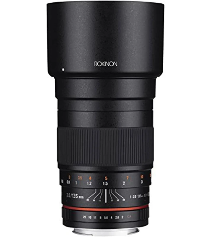 Rokinon 135mm F2.0 ED UMC Telephoto Lens for Sony E-Mount (NEX) Interchangeable Lens Cameras