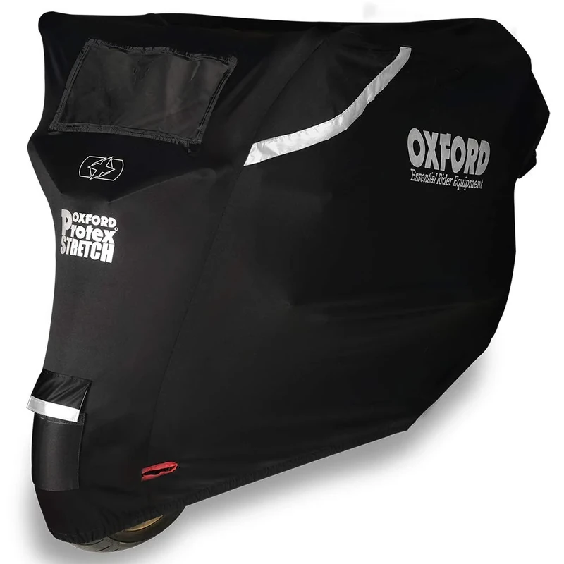 OXFORD CV160 protex premium stretch fit, interior motorcycle cover, black, S