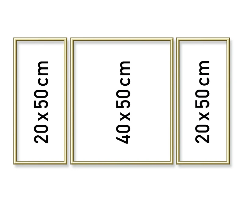 Schipper 605140707 50 x 80 cm Triptych Aluminium Frame