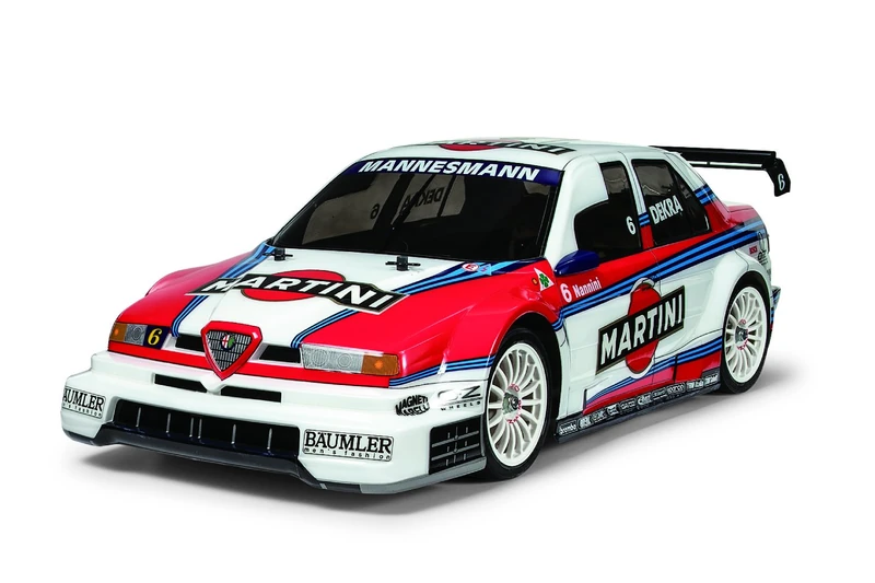 TAMIYA Dickie 300058606 1: 10 RC Alfa Romeo 155 V6 TI Martini Table Tennis 02 Vehicles - Image 1