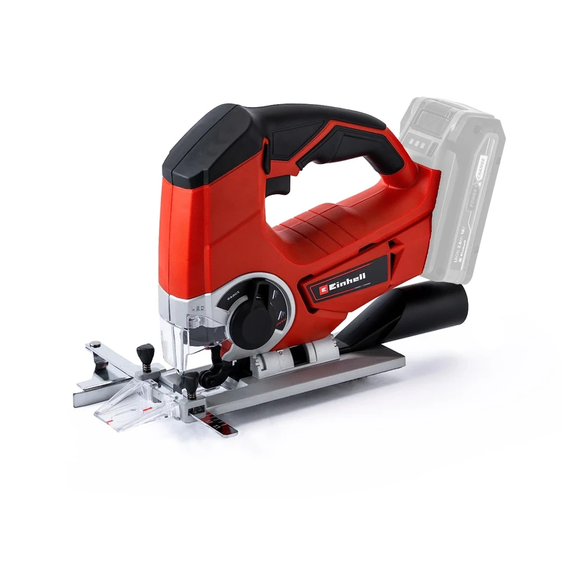 Einhell 18V Cordless Jigsaw with Angle Adjustment, Power X-Change, Battery Powered Electric Saw to Cut Wood, Plastic and Metal (Battery Not Included) 4321200