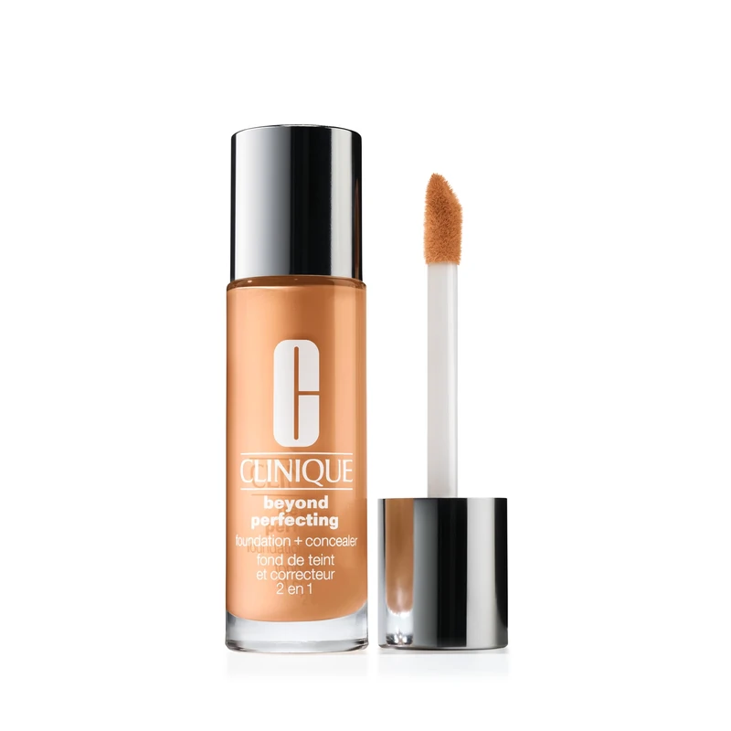 Clinique Beyond Perfecting Liquid Lightweight Full-Coverage Foundation + Concealer For Dry Combination To Oily Skin Types