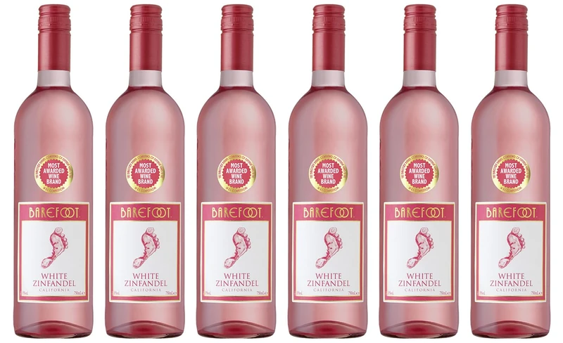 Barefoot White Zinfandel Non Vintage 75 cl (Case of 6)