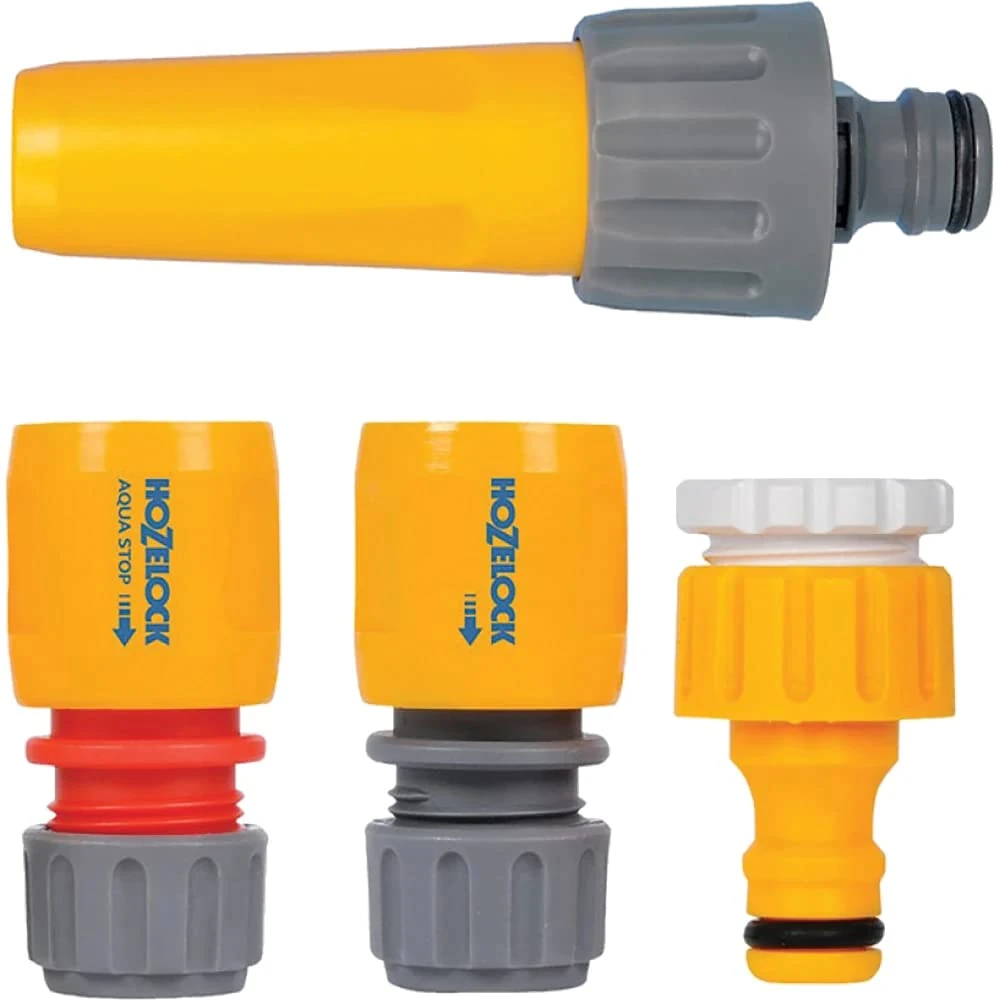 Hozelock Nozzle and Fittings Starter Set