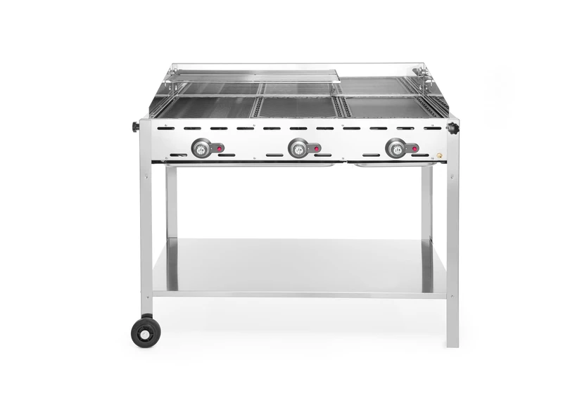 HENDI Green Fire with 3 burners, 1078x612x(H)825 mm