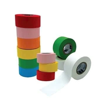 Cole-Parmer Essentials Write-On Tape, Assorted Colors, 1/2" x 14 yds, 24/pk