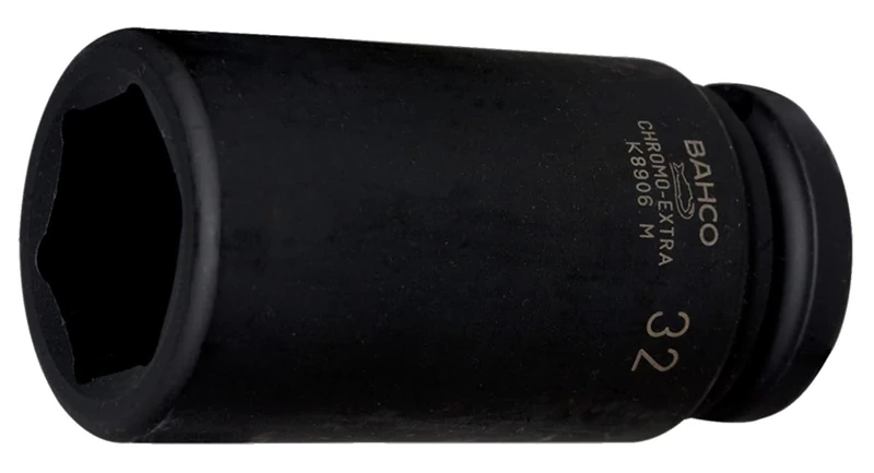 Bahco K8906M-27 Hexagon Socket, Black, 3/4-Inch/27 mm