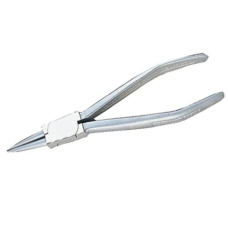 Bahco 2461 C19 Internal Circlip Pliers with Straight Jaws Chrome Plated, Silver, 180 mm