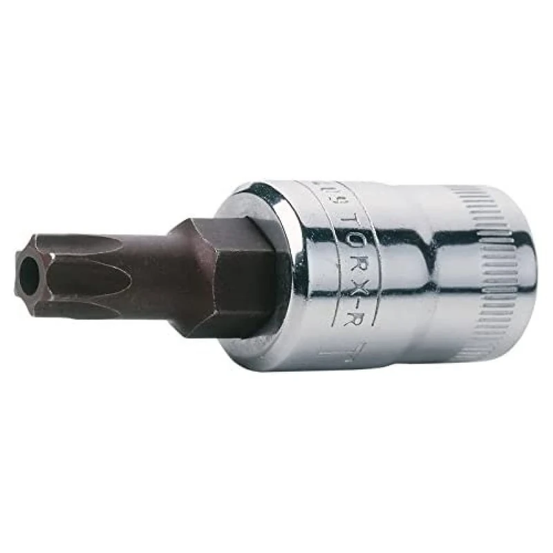 Bahco 7409TORX-TRR/S5 3/8-Inch Socket Driver Torx Set, Silver/Grey, Set of 5 Piece