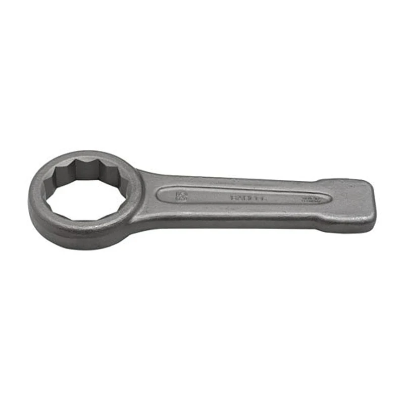 Bahco 7444SG-Z-1.7/16 12-Points Ring End Slogging Wrench, Grey, 1 7/16-Inch