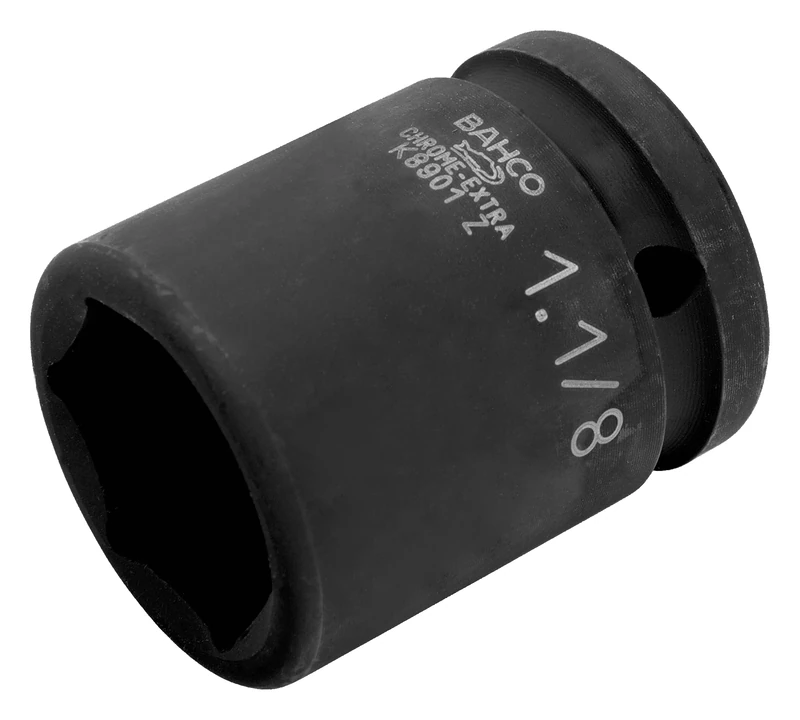 Bahco K8901Z-2.1/4 Hexagon Socket, Black, 3/4-2 1/4-Inch