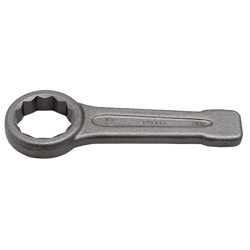 Bahco 7444SG-Z-1.1/2 12-Points Ring End Slogging Wrench, Grey, 1 1/2-Inch