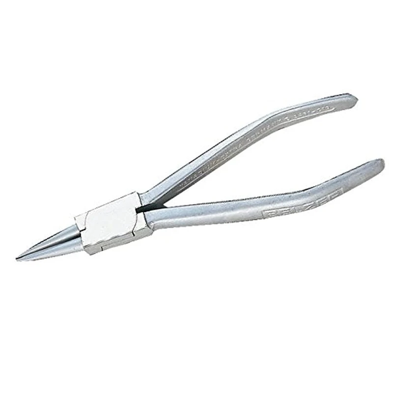 Bahco 2461 C40 Internal Circlip Pliers with Straight Jaws Chrome Plated, Silver, 225 mm