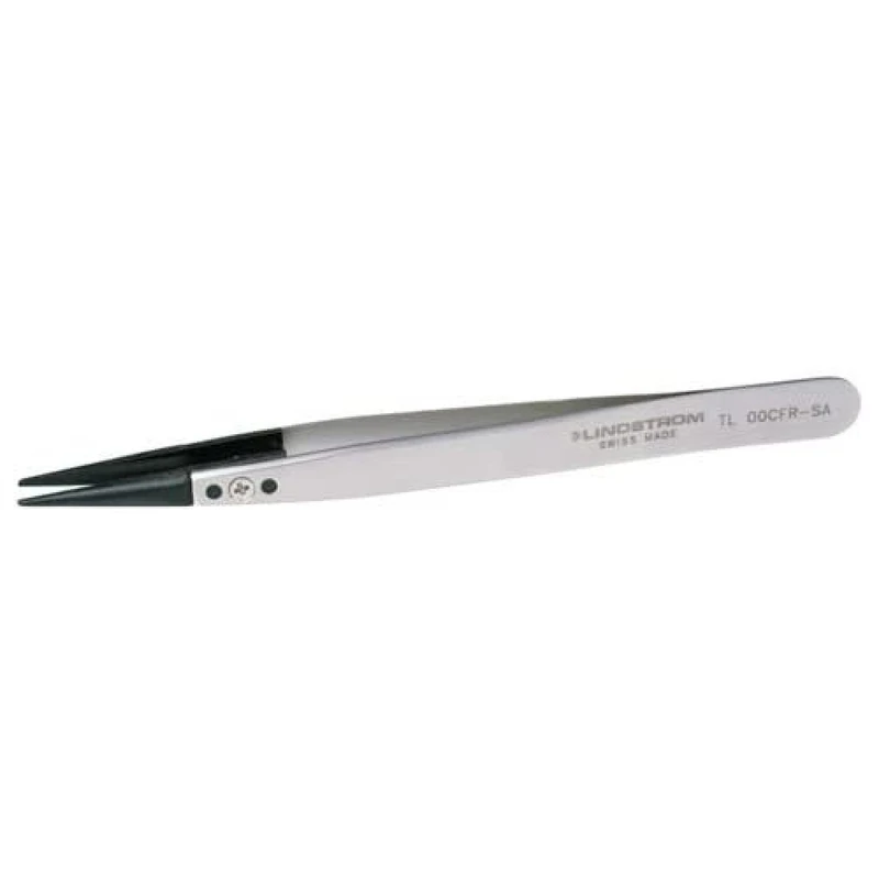 Bahco TL 00CFR-SA Tweezers with Fibre Tips, Silver