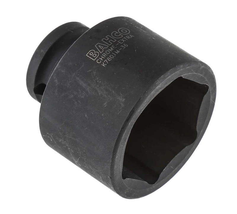 Bahco K7801M-36 Hexagon Socket, Black, 1/2-Inch, 36 mm