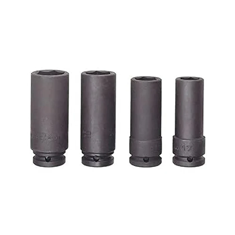 Bahco K7806M/S4 Edge Deep Socket, Black, 17-24 mm
