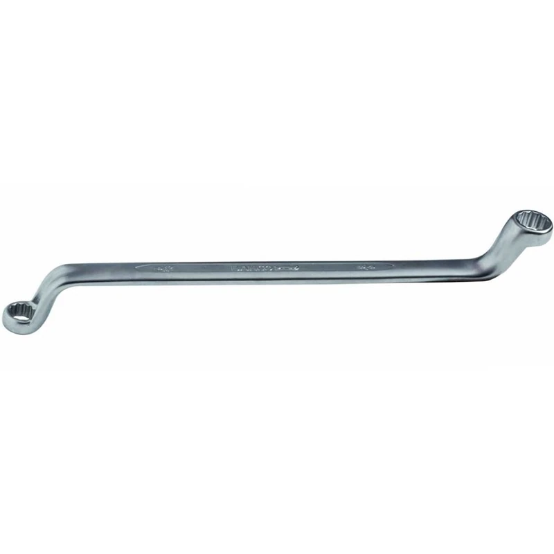 Bahco 2Z-1.1/16-1.1/4 Double End Deep Offset Ring Wrench, Silver, 1.1/16 x 1.1/4-Inch