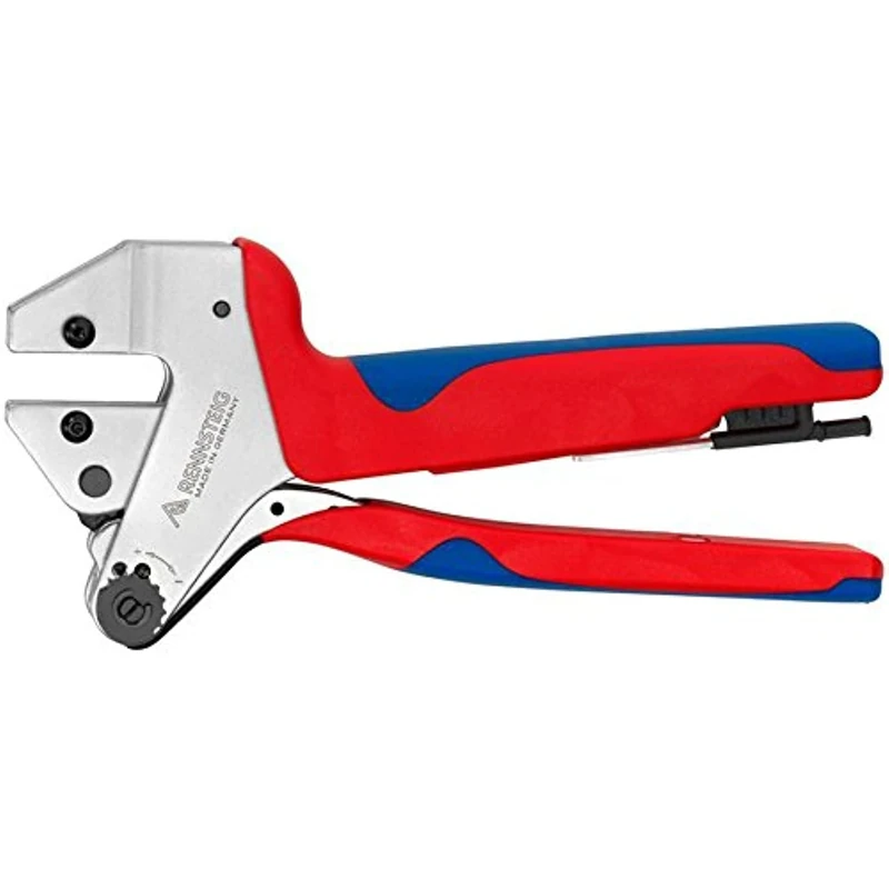 Rennsteig 624 063 6 "PEW12.63" Pliers with Crimping Die Set, Multi-Colour