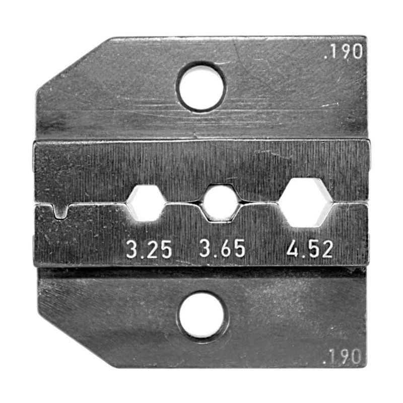 Rennsteig 624 190 3 0 12.19 Crimping Die Set, Multi-Colour