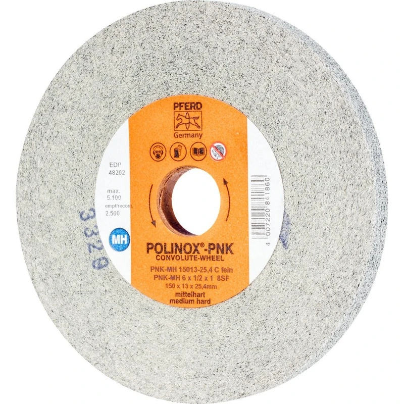 Pferd Polinox Pnk-Mh 15013-25.4 Sic F 47802639 Compact Grinding Wheels 1 V