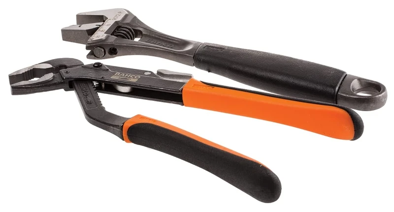 Bahco 9873 Plumber's Set, Black/White,