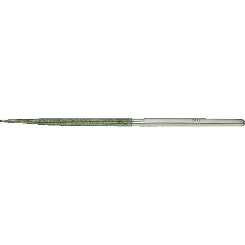 Bahco 5-630-21-D-1P Diamond precision file round 215mm, silver