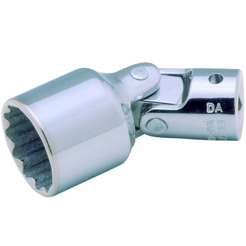 Bahco A6710DM-9 1/4-Inch Bi-Hex Swivel Socket, Silver, 9 mm