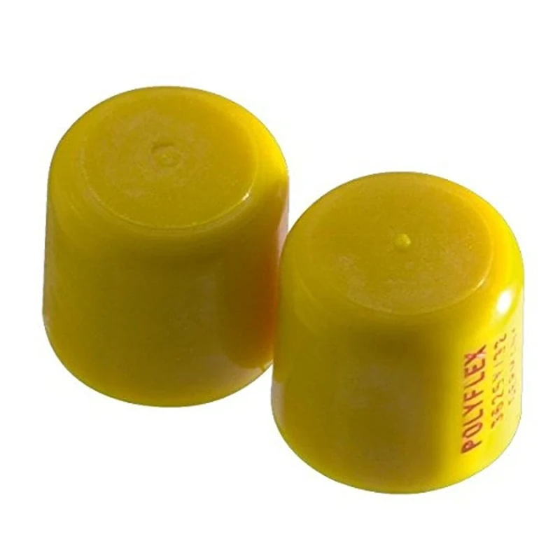 Bahco 3625YL-50 "Polyflex" Spare Polls for Plastic Hammer, Yellow, 50 mm, Set of 2 Piece