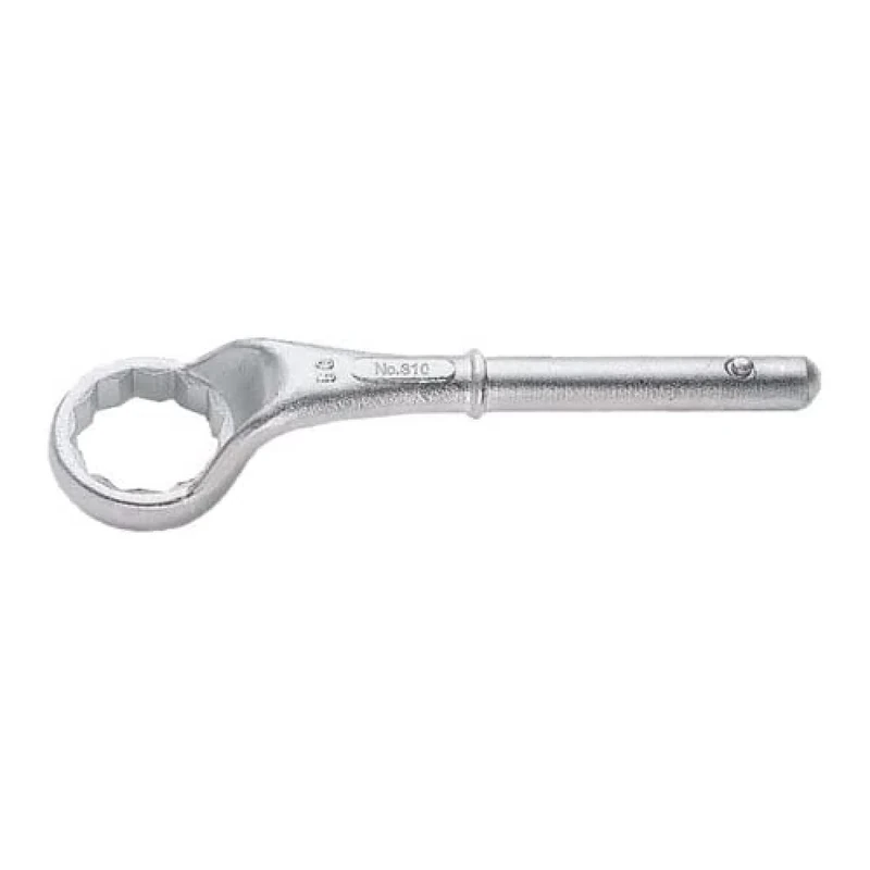 Bahco 310M-32 Double Hex Ring End Heavy Duty Wrench, Silver