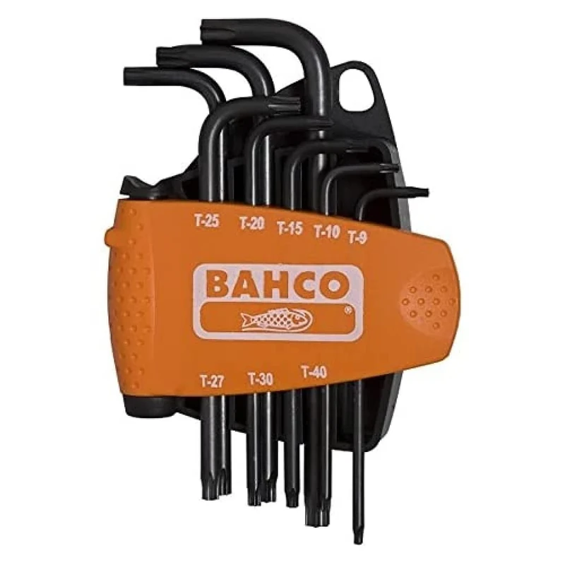 Bahco BE-8675 Torx-TR Offset Screwdriver, Multi-Colour, Set of 8 Piece