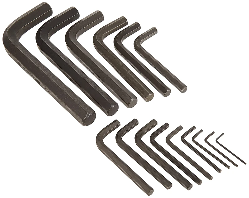 Bahco 1995M/15T Hexagon Offset Screwdriver Set, Black/Orange, Set of 15 Piece